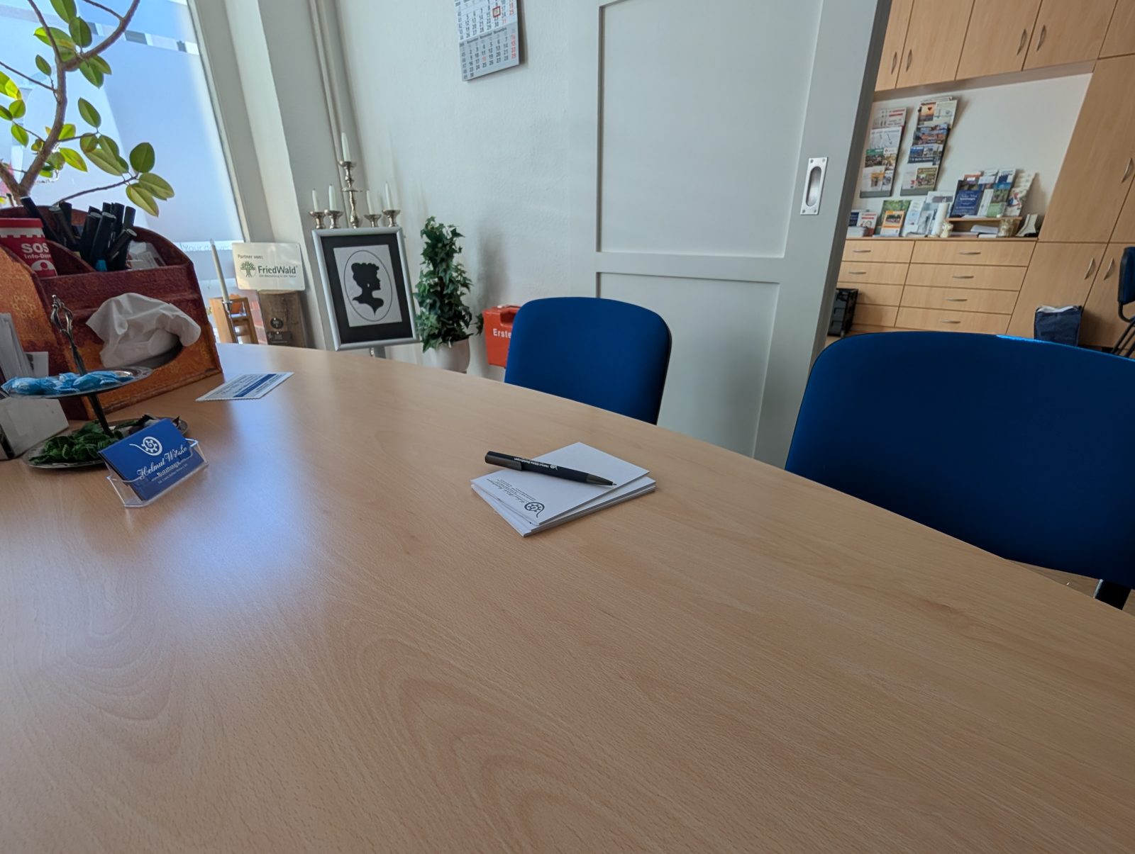 Vorsorgegespräche in unserem Beratungsraum