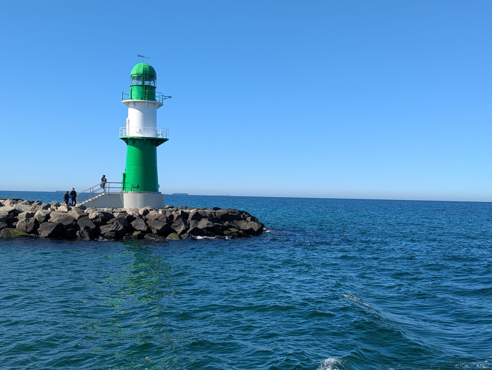 Hafeneinfahrt Warnemünde